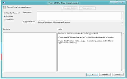 Hướng dẫn bật/tắt Windows Store trong Windows 8
