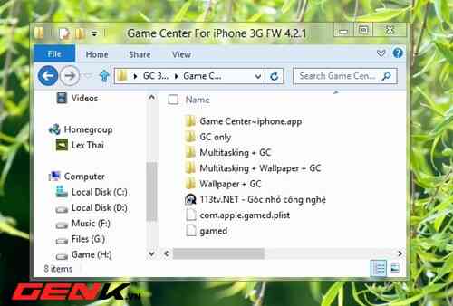 Cách cài đặt Game Center cho iPhone 3G.