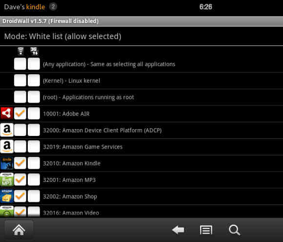 Cách chặn cập nhật trên Kindle Fire