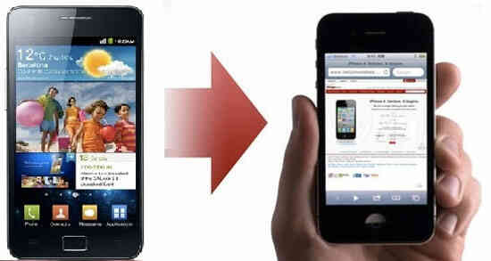 Cách chuyển dữ liệu từ Android sang iOS