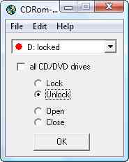Cách khóa ổ đĩa CD-ROM với CDRom-Lock