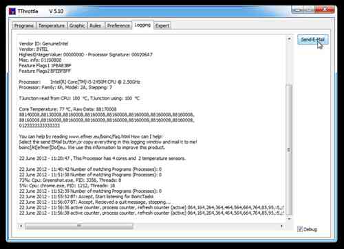 Cách kiểm soát nhiệt độ CPU và GPU bằng TThrottle