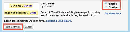Lấy lại email đã gửi