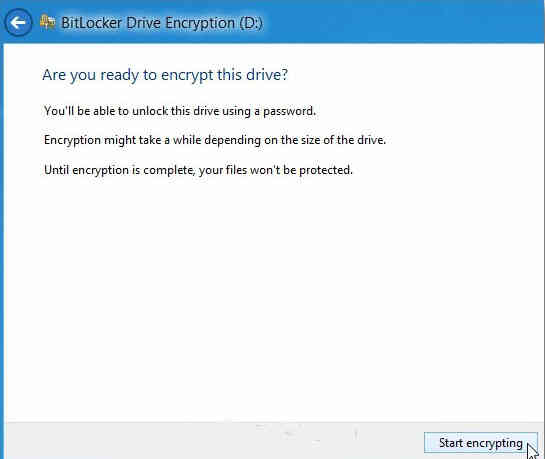 bắt đầu mã hóa