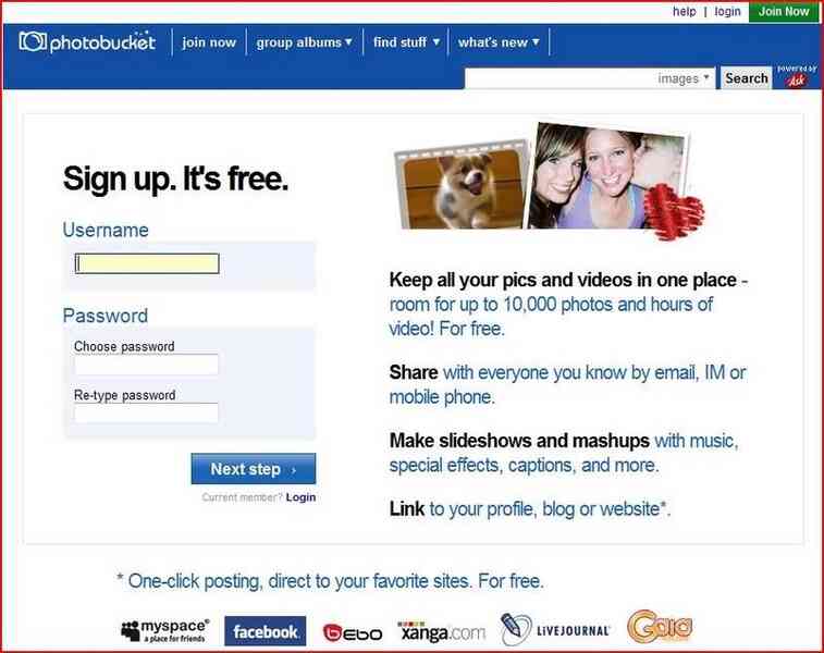 Cách post hình bằng host của photobucket.com