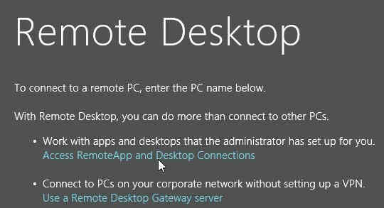 Cách sử dụng Remote Desktop trên Windows 8