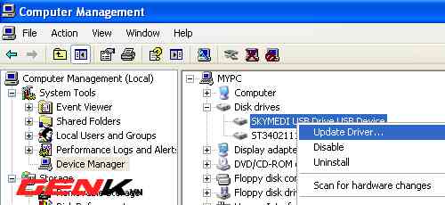 Cách tạo phân vùng bí mật cho USB