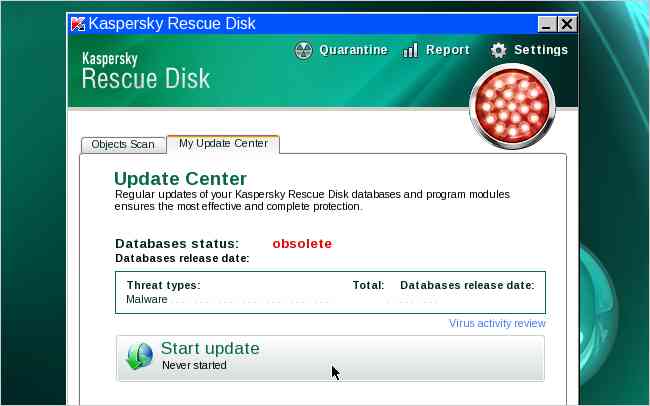 Cách tìm diệt malware bằng đĩa cứu hộ