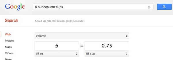 Những mẹo tìm kiếm hay với Google