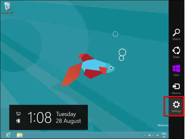 Cách truy cập BIOS trên Windows 8