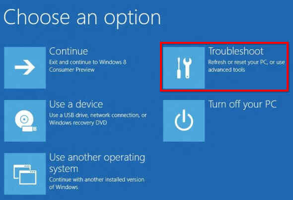Cách truy cập BIOS trên Windows 8