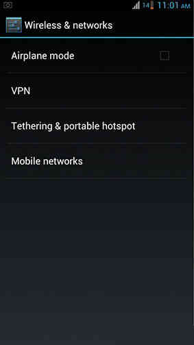 Cách truy cập Internet qua điện thoại chạy Android