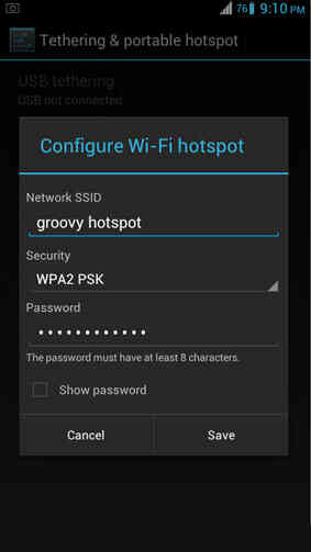 Cách truy cập Internet qua điện thoại chạy Android