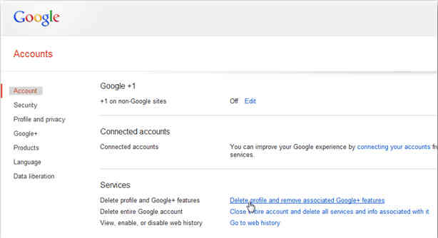 Cách xóa thông tin tiểu sử Google+