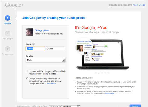 Cách xóa thông tin tiểu sử Google+