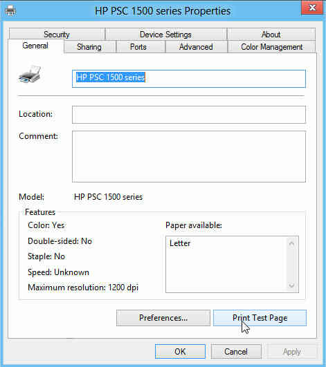 Hướng dẫn cài đặt máy in trong Windows 8