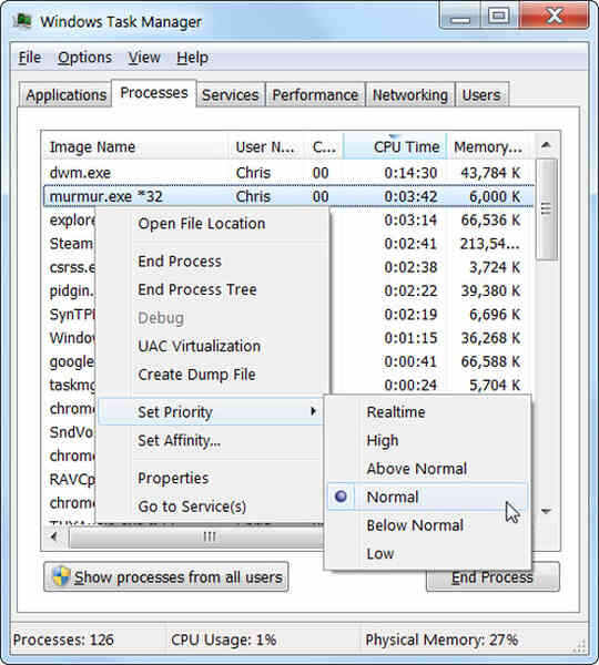 Một số thủ thuật hữu ích với Windows Task Manager