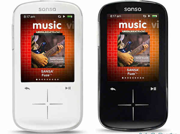 5 lựa chọn máy nghe nhạc MP3 năm 2012