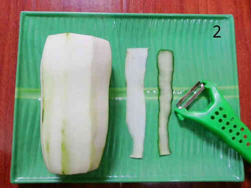 Tỉa đu đủ thành cúc đại đóa