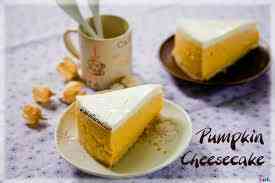 Cách làm bánh cheesecake bí đỏ
