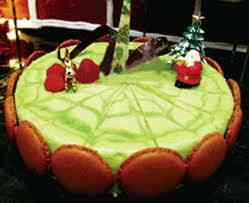 Cách làm bánh phômai sôcôla bạc hà