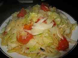 Cách làm bắp cải xào chua