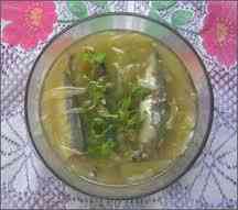 Cách làm canh cá nục dưa hồng