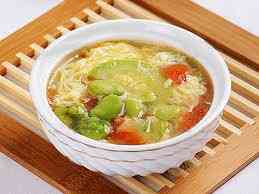 Cách làm canh trứng bí ngòi