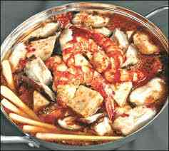 Cách làm chả cá nấu sả ớt