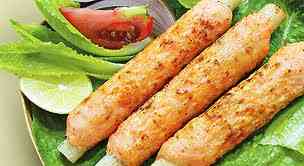 Cách làm chạo tôm nướng