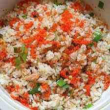 Cách làm Cơm cá hồi