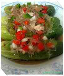 Cách làm dưa chuột hấp miến