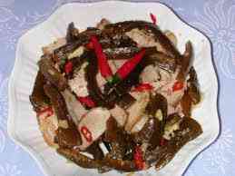 Cách làm dưa mắm trộn thịt luộc