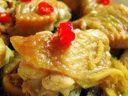 Cách làm gà hấp nấm ớt