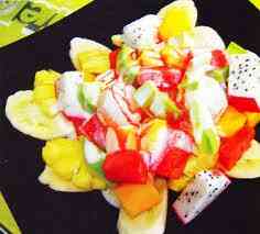 Cách làm hoa quả dầm