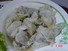 Cách làm món bắp cải nhồi thịt hấp