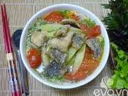 Cách làm món bún cá rô