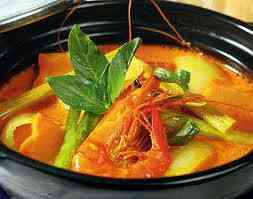 Cách làm món cà ri tôm rau củ