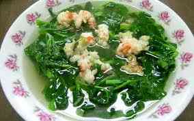 Cách làm món canh mồng tơi nấu tôm