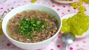Cách làm món cháo thịt bò