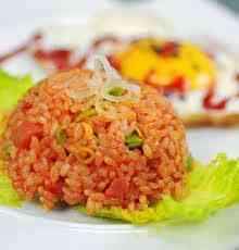 Cách làm món cơm màu đỏ