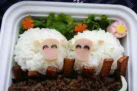 Cách làm món cơm nắm cừu dễ thương