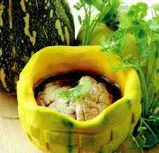 Cách làm món óc hầm bí đỏ