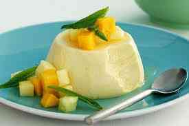 Cách làm món panna cotta mango