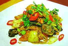 Cách làm món thỏ xào Sả Ớt