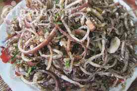 Cách làm nộm trứng kiến