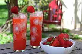 Cách làm nước chanh dâu tây