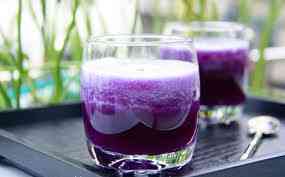 Cách làm sinh tố bắp cải tím