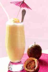 Cách làm sinh tố chanh dây