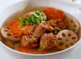 Cách làm sườn hầm củ sen